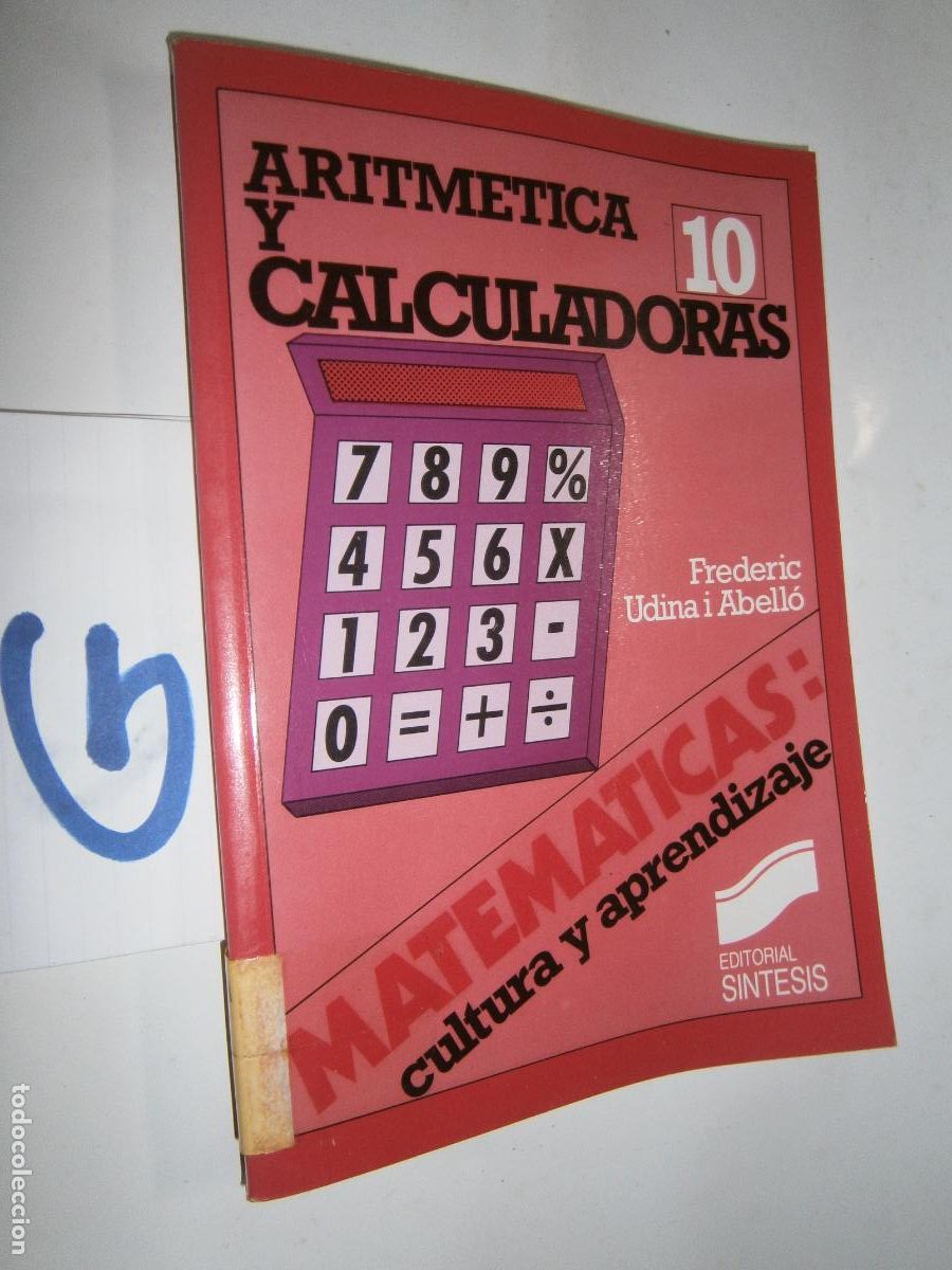Libros de segunda mano: ANTIGUO LIBRO DE TEXTO - ARITMETICA Y CALCULADORAS - Foto 1
