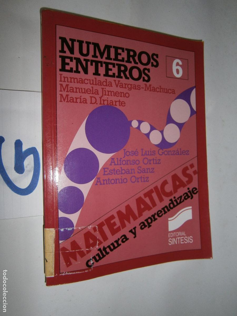 Libros de segunda mano: ANTIGUO LIBRO DE TEXTO - NUMEROS ENTEROS - Foto 1