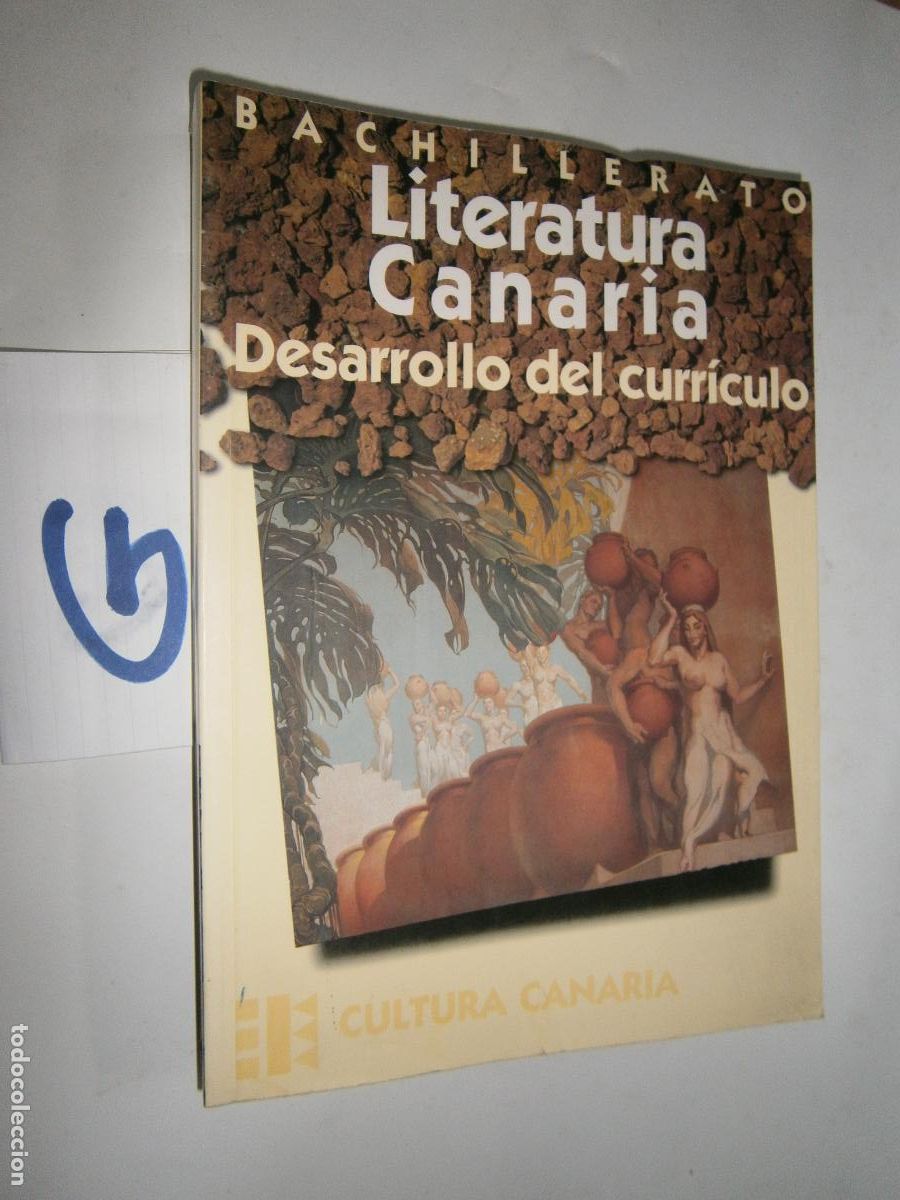 Libros de segunda mano: ANTIGUO LIBRO DE TEXTO - LITERATURA CANARIA - Foto 1