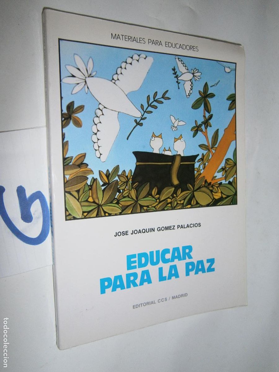 Libros de segunda mano: ANTIGUO LIBRO DE TEXTO - EDUCAR PARA LA PAZ - Foto 1