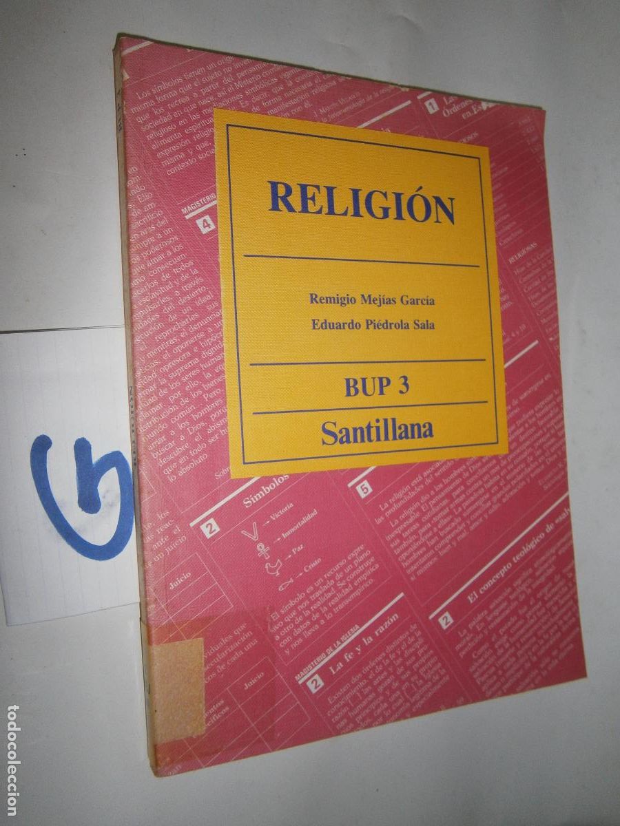 Libros de segunda mano: ANTIGUO LIBRO DE TEXTO - RELIGION 3&ordm; BUP - Foto 1