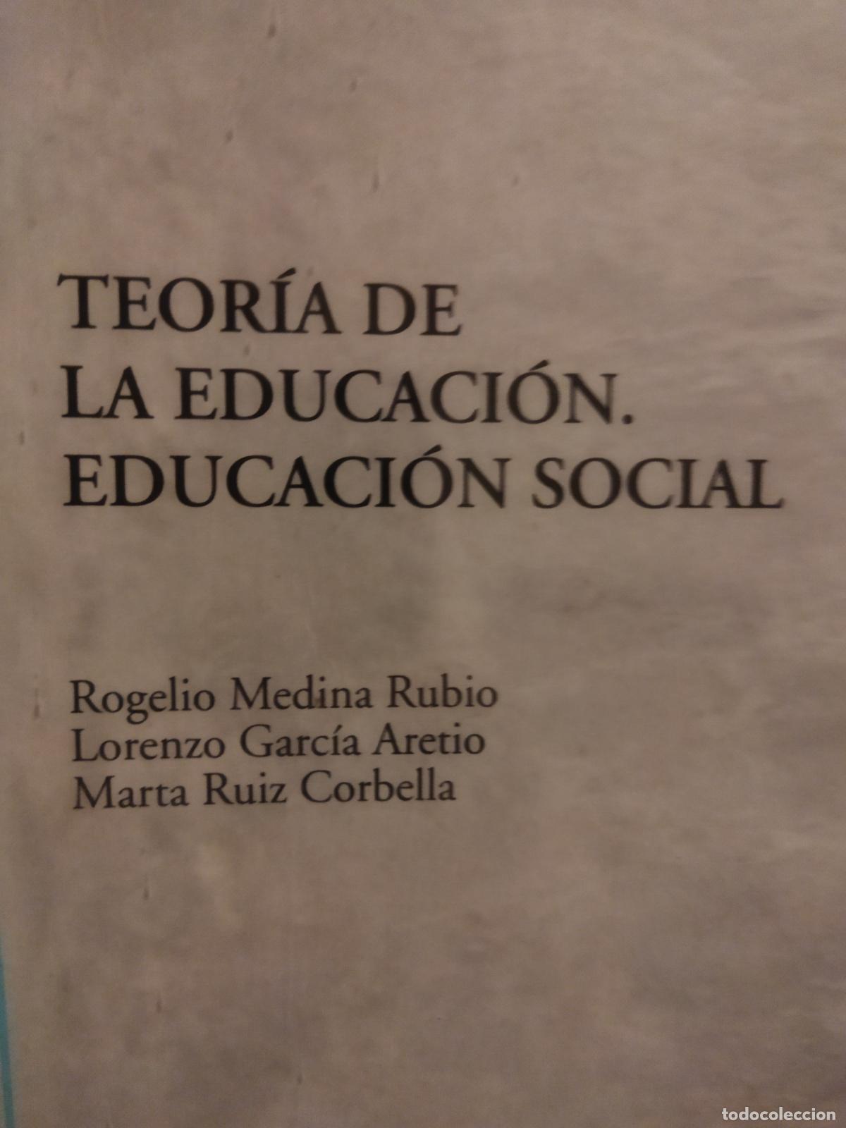 Libros de segunda mano: Teor&iacute;a de la educaci&oacute;n educaci&oacute;n social - Foto 1