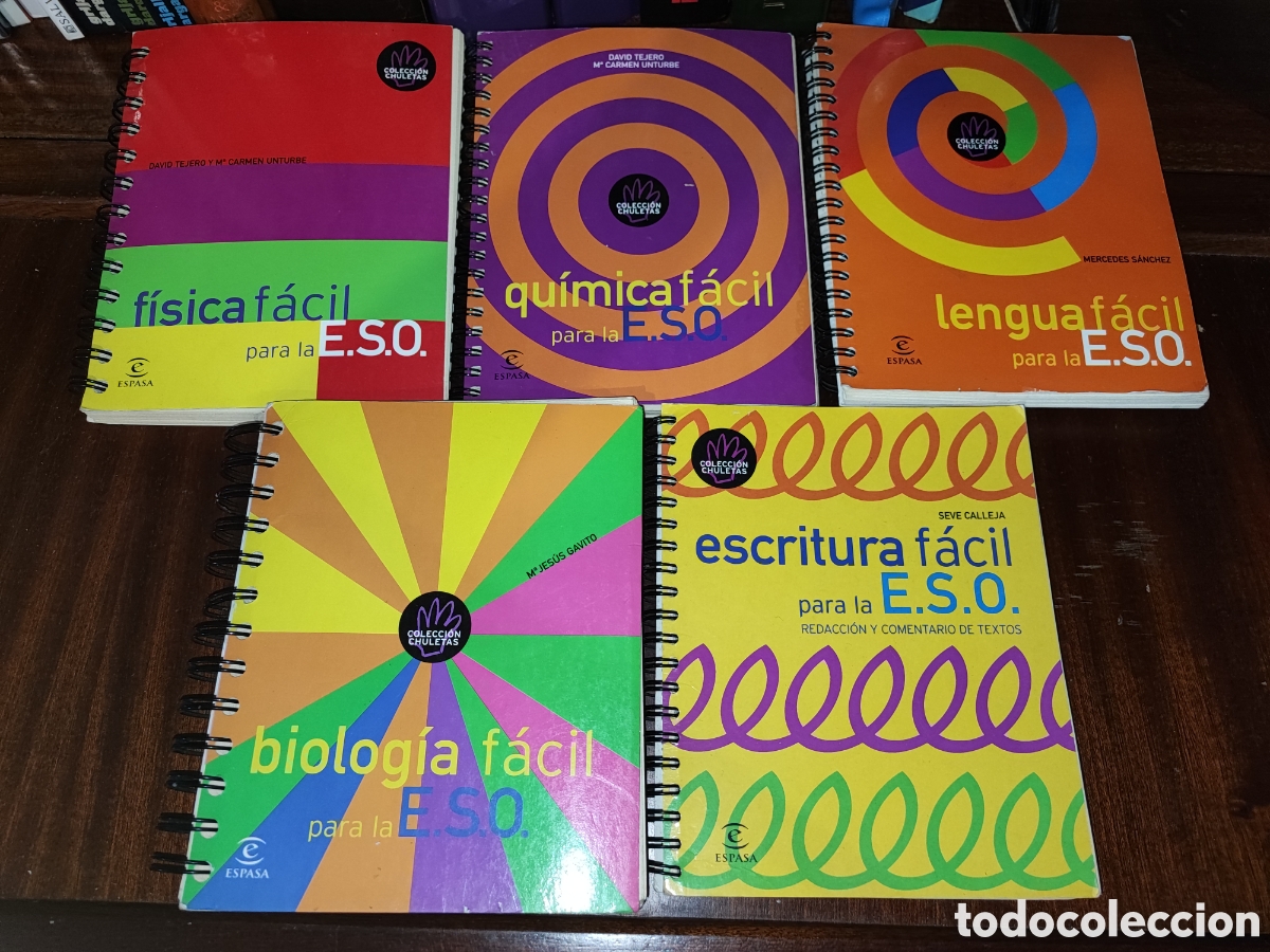 Gebrauchte B&uuml;cher: 6 antiguos libros &rdquo;chuletas&rdquo; estudio 2002.