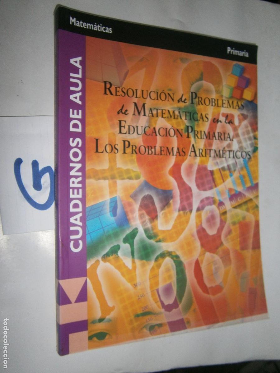 Libros de segunda mano: ANTIGUO LIBRO DE TEXTO - RESOLUCION DE PROBLEMAS DE MATEMATICAS EN LA EDUCACION PRIMARIA - Foto 1
