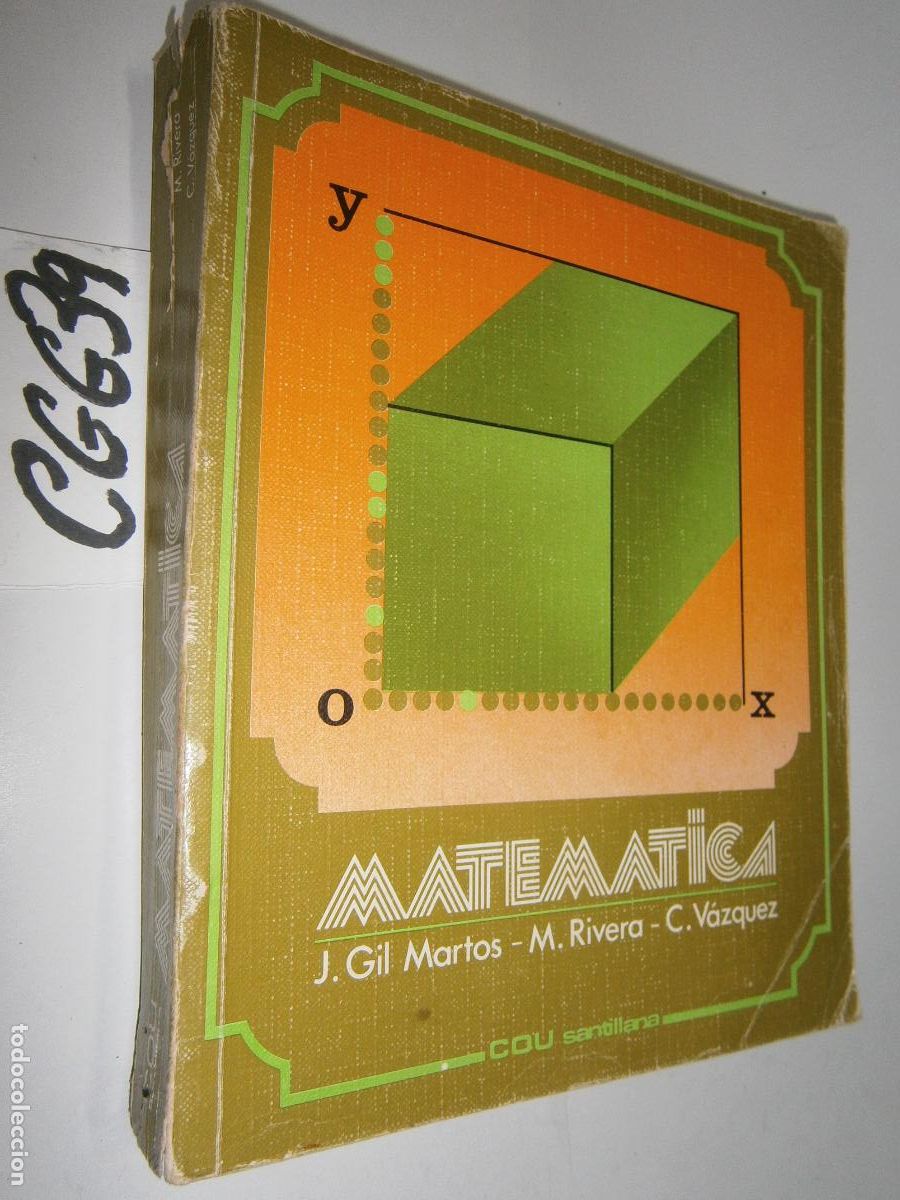 Libros de segunda mano: ANTIGUO LIBRO DE TEXTO - MATEMATICAS COU - Foto 1