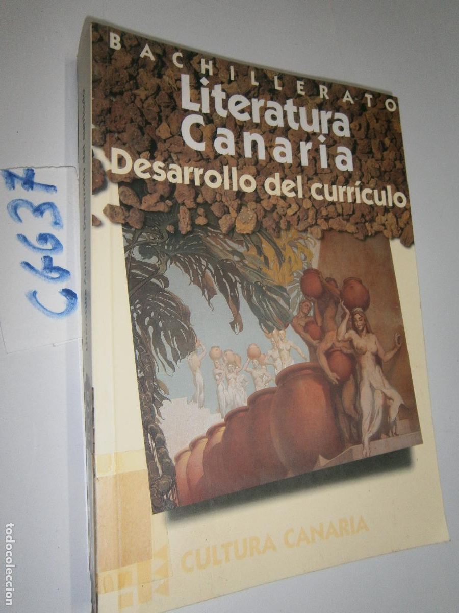 Libros de segunda mano: ANTIGUO LIBRO DE TEXTO - LITERATURA CANARIA - Foto 1