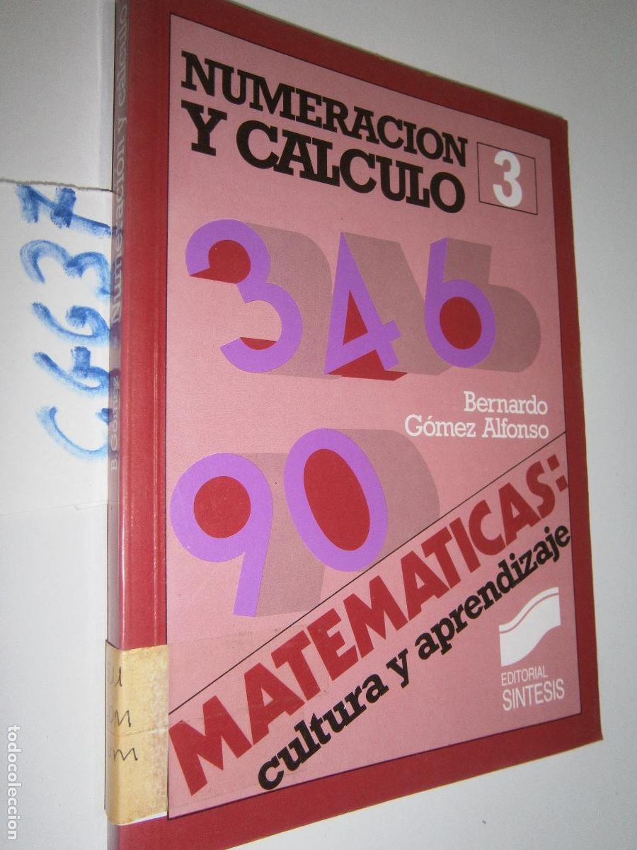 Libros de segunda mano: ANTIGUO LIBRO DE TEXTO - NUMERACION Y CALCULO