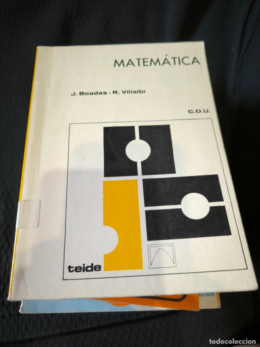 Libros de segunda mano: MATEMATICA COU TEIDE - Foto 1