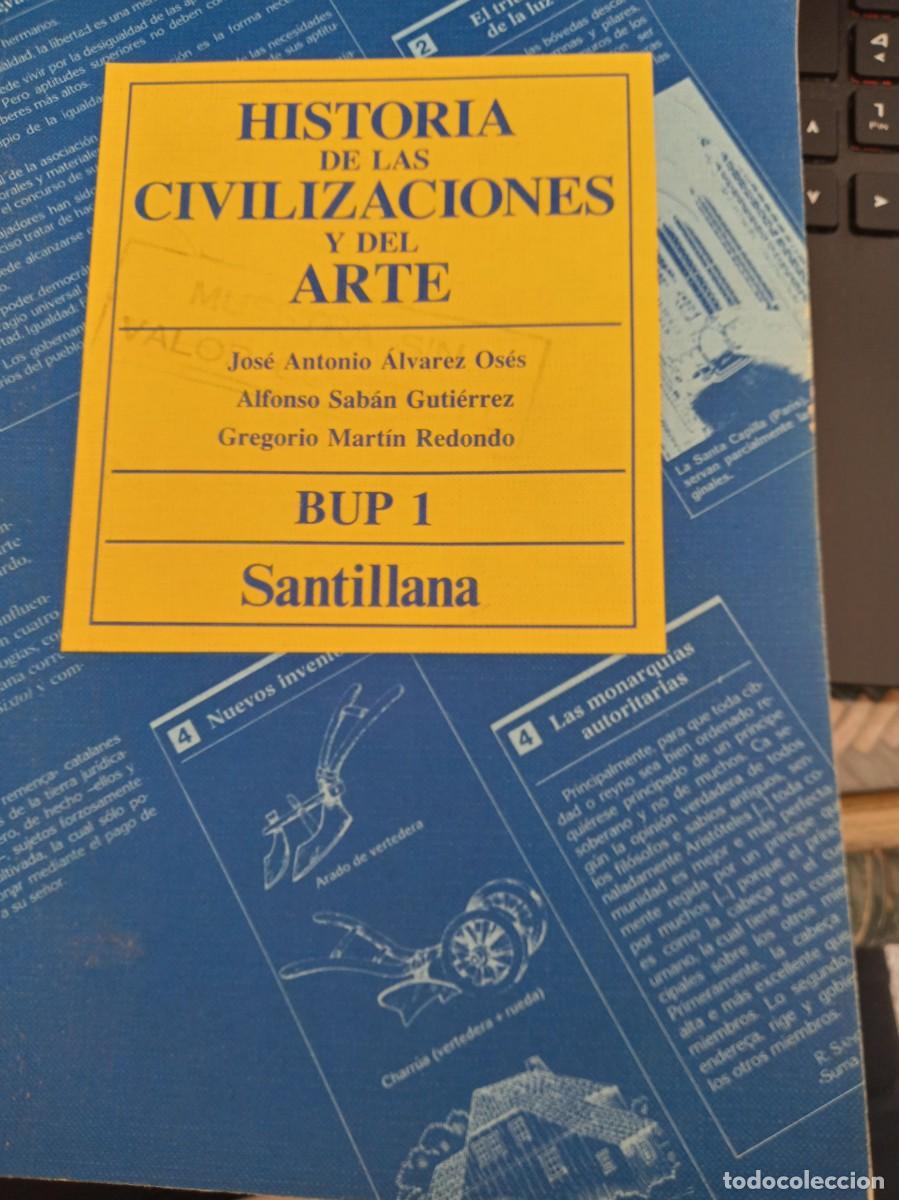 Second hand books: HISTORIA DE LAS CIVILIZACIONES Y EDEL ARTE. BUP I