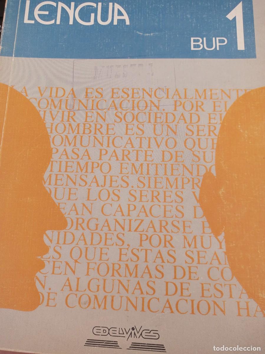 Libros de segunda mano: LENGUA ESPA&Ntilde;OLA. BUP I - Foto 1
