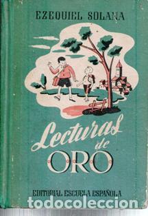 Libros de segunda mano: Lecturas de oro, Ezequiel Solana
