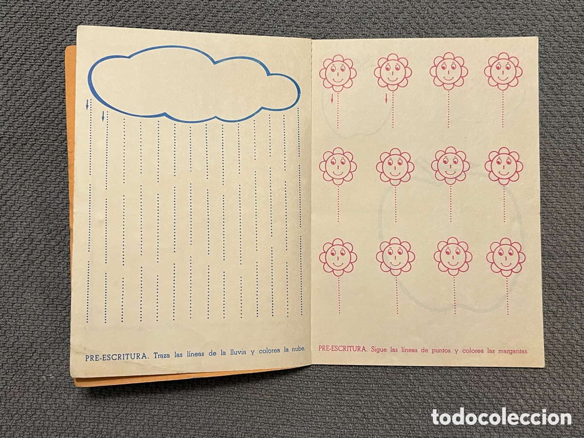 Libros de segunda mano: CUADERNO PRE - ESCOLAR RUBIO. N&ordm; 1. EDCIONES RUBIO (a.1977) - Foto 2