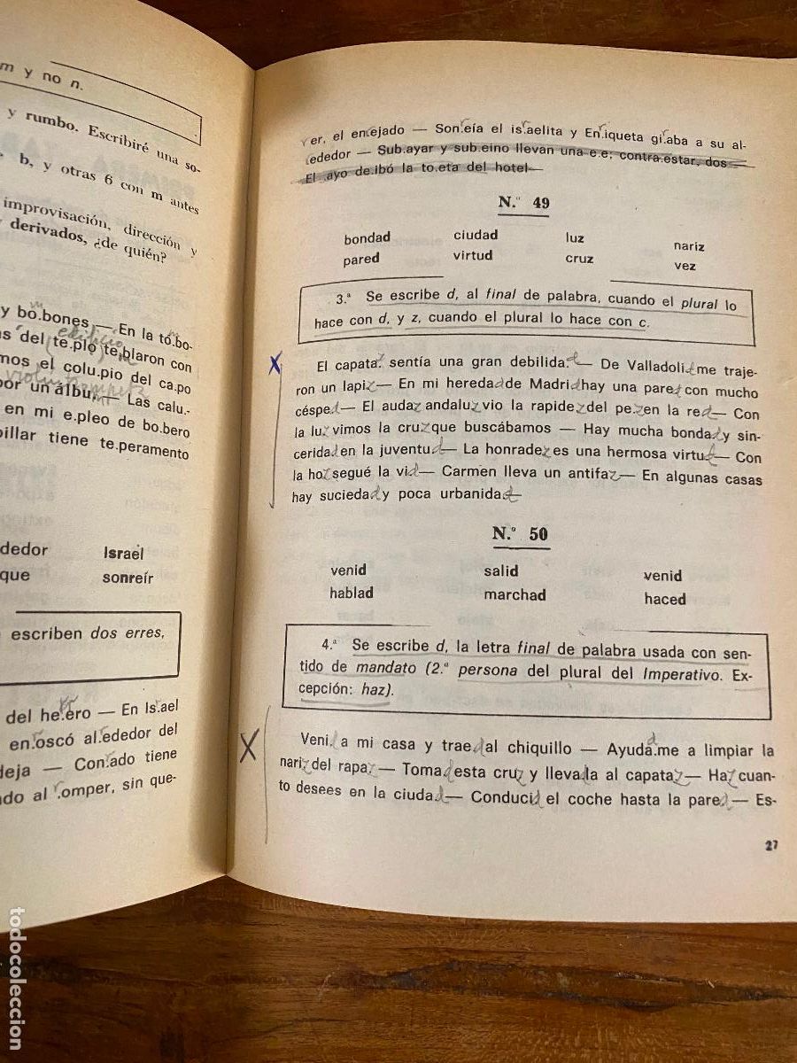 Libros de segunda mano: Mis dictados 5&ordm; curso, A .Pascual - Foto 4