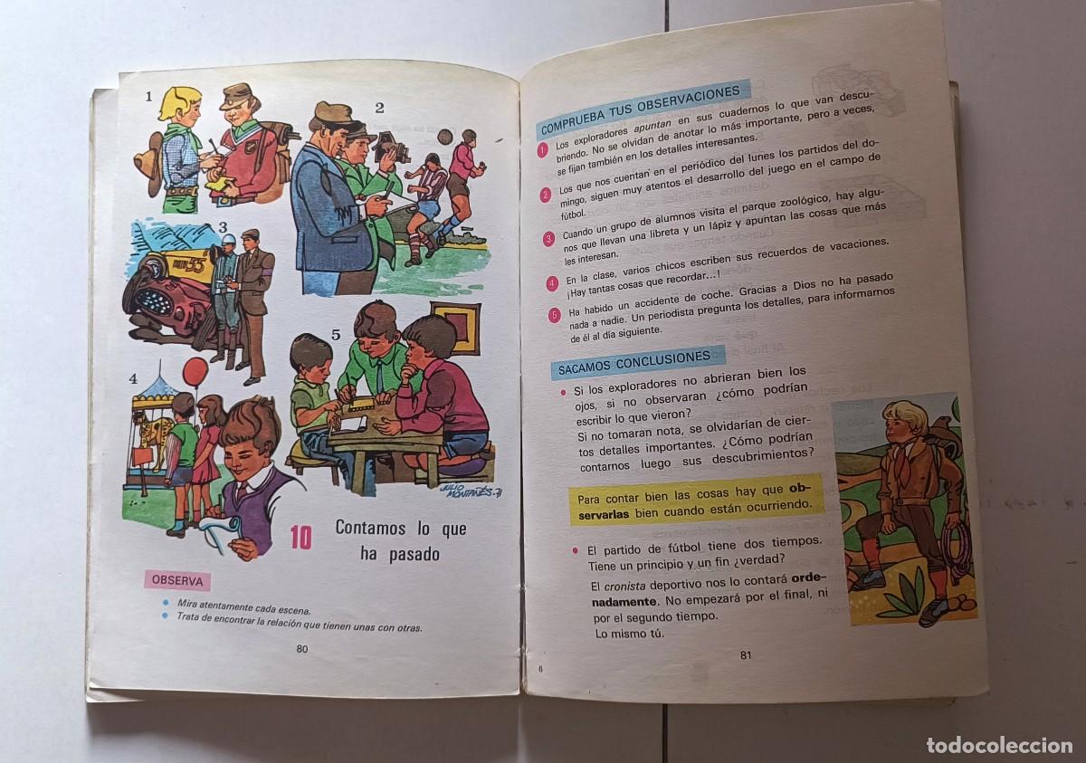 Libros de segunda mano: LIBRO LENGUAJE 3&ordm; EGB - EDICIONES SM 1972. Leer descripci&oacute;n - Foto 5