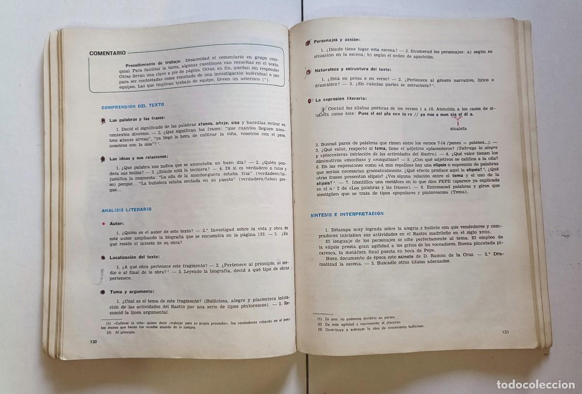 Libros de segunda mano: LIBRO LENGUAJE 7&ordm; EGB. E SANTIAGO RODR&Iacute;GUEZ. 2&ordf; Edici&oacute;n 1979. HSR - Foto 5