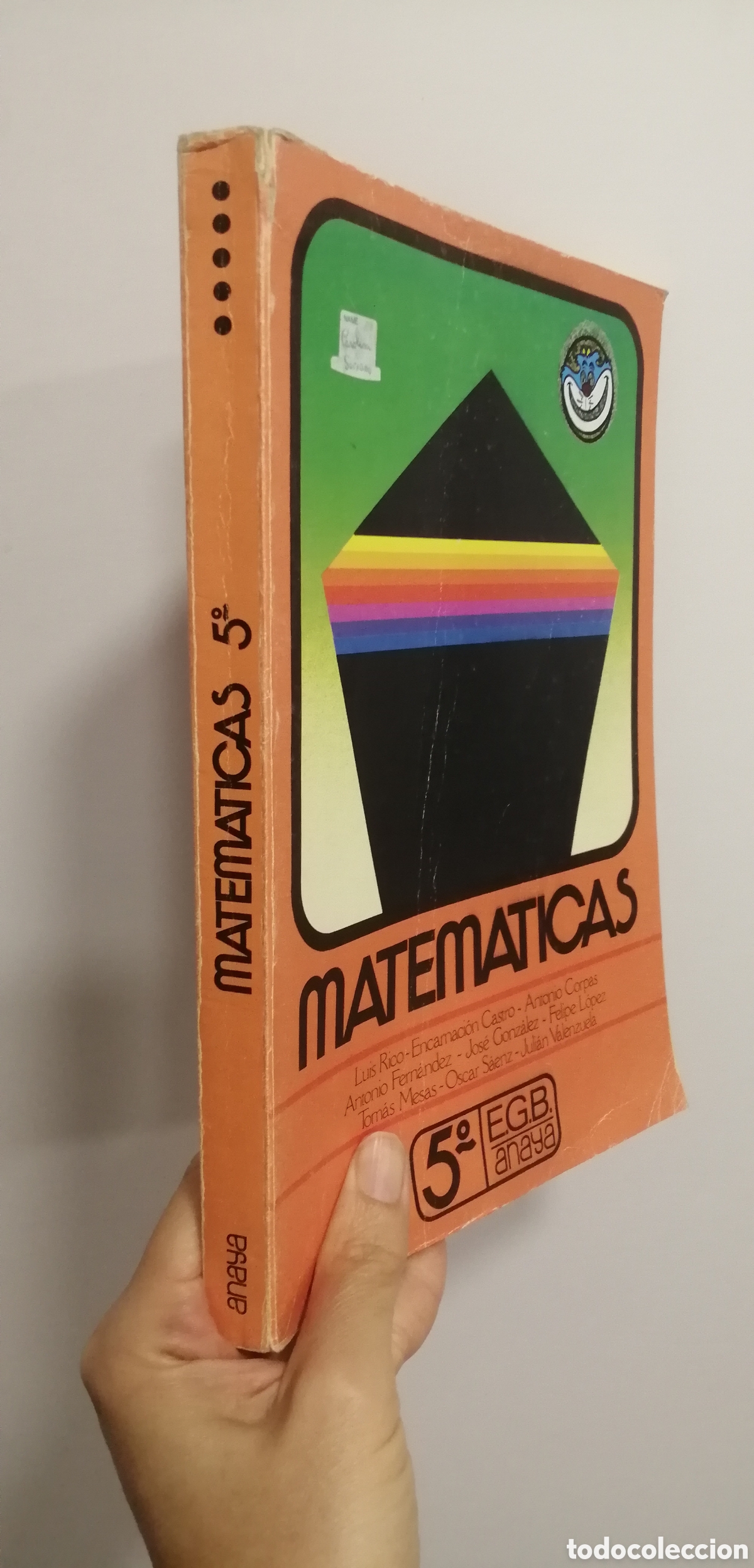 Libros de segunda mano: Matem&aacute;ticas 5 EGB Anaya A&ntilde;o 1983 - Foto 2