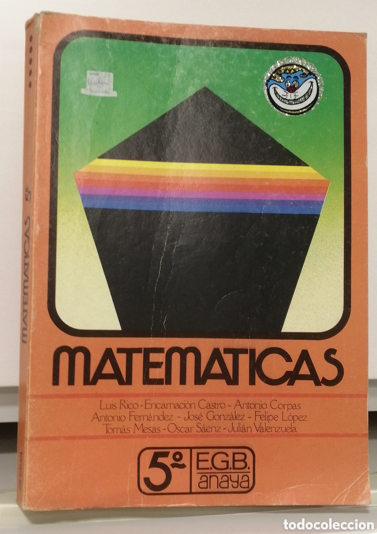 Libros de segunda mano: Matem&aacute;ticas 5 EGB Anaya A&ntilde;o 1983 - Foto 1