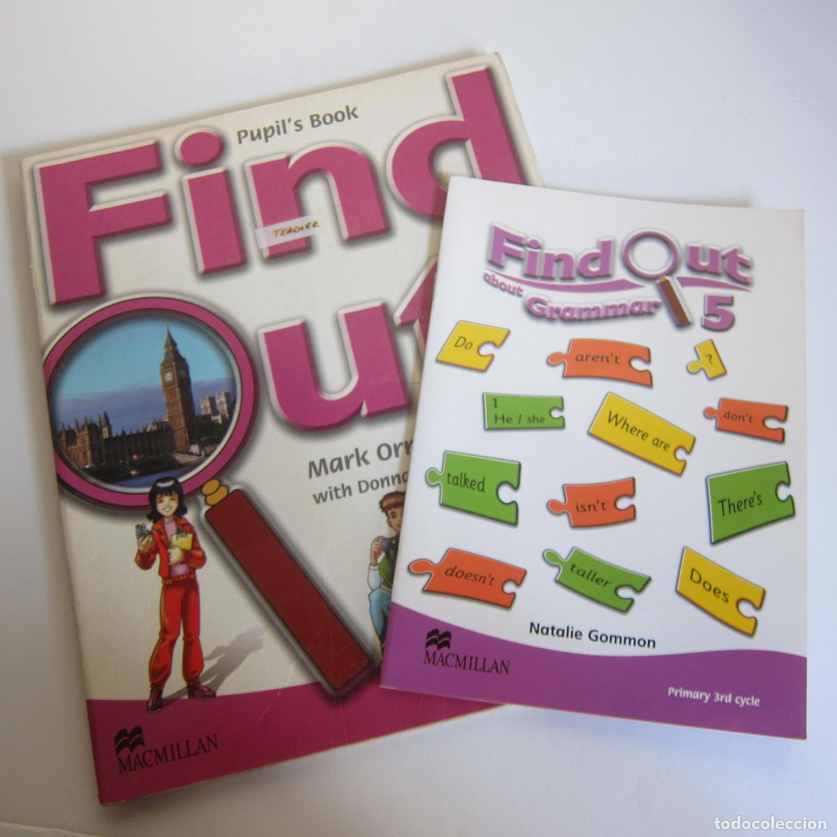 Libros de segunda mano: FIND OUT 5 - PUPILS BOOK. ACTIVITY WORK. GRAMMAR (MCMILLAN) 3 UD. IDIOMAS - Foto 2