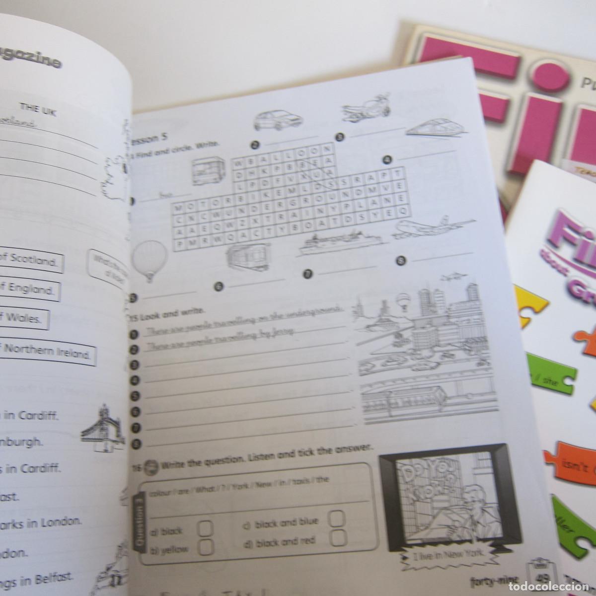Libros de segunda mano: FIND OUT 5 - PUPILS BOOK. ACTIVITY WORK. GRAMMAR (MCMILLAN) 3 UD. IDIOMAS - Foto 6