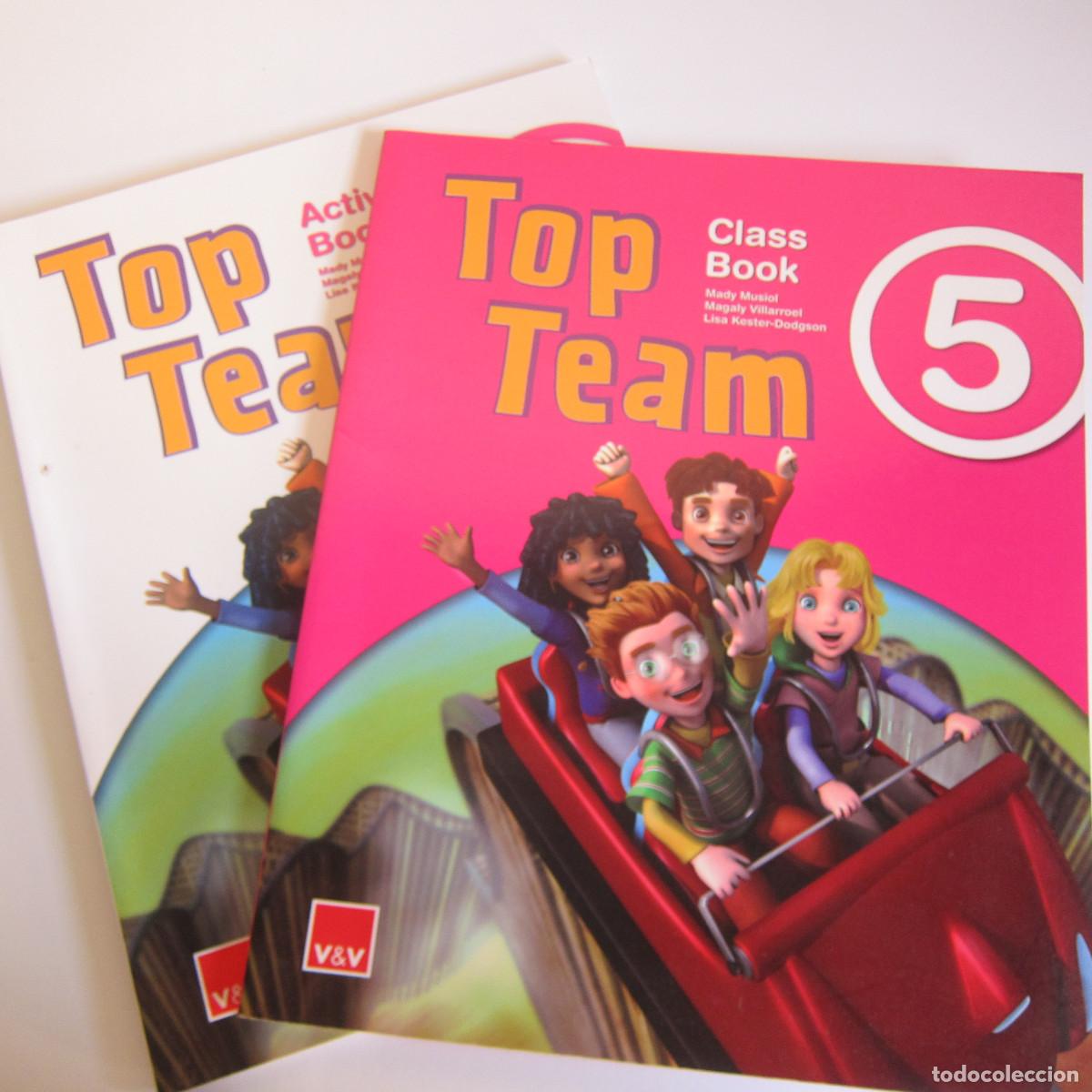 Libros de segunda mano: TOP TEAM 5 - CLASS BOOK. ACTIVITY BOOK (V&V) IDIOMAS INFANTIL - Foto 1
