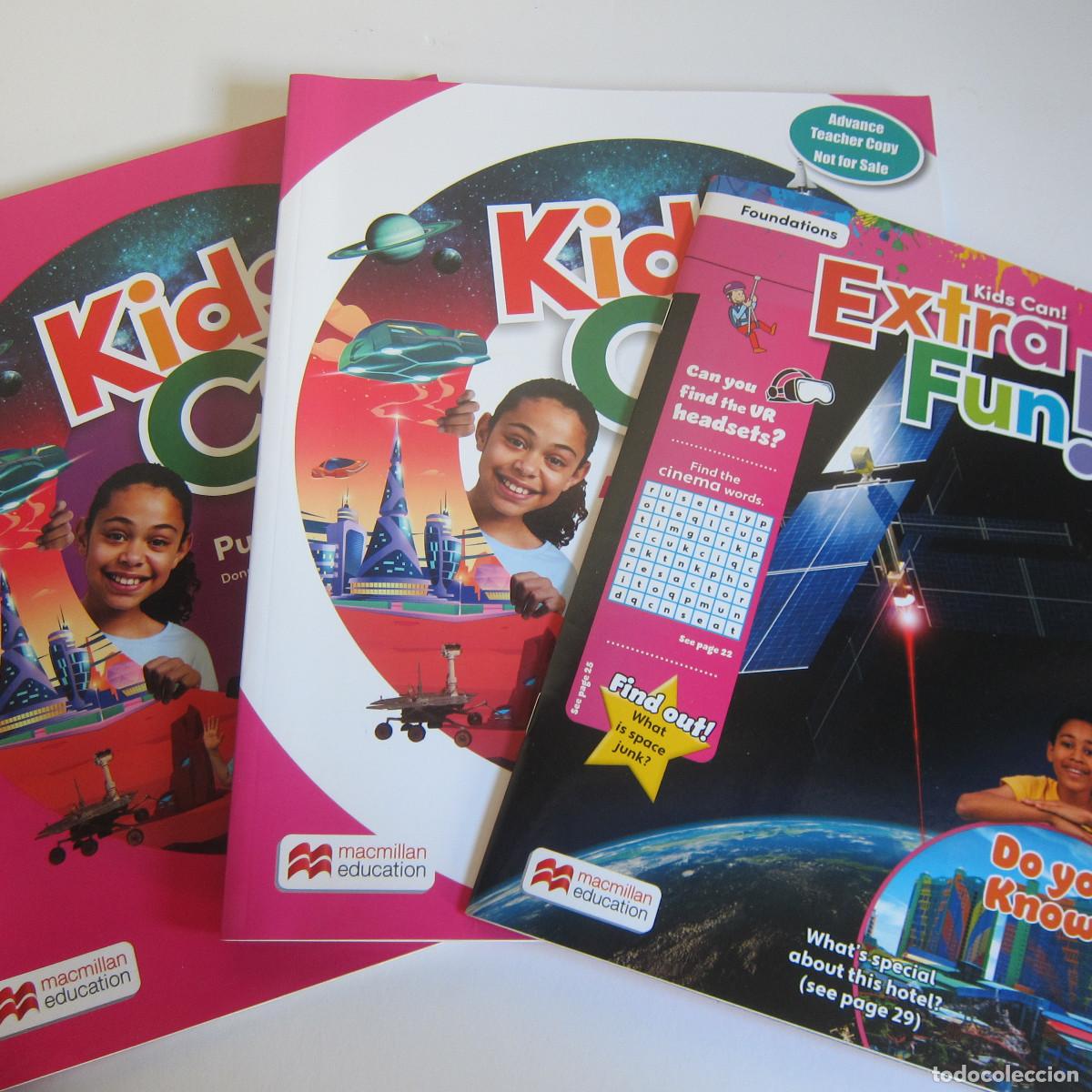 Libros de segunda mano: KIDS CAN! 5 (MCMILLAN) 3 UD. INFANTIL IDIOMAS - Foto 1