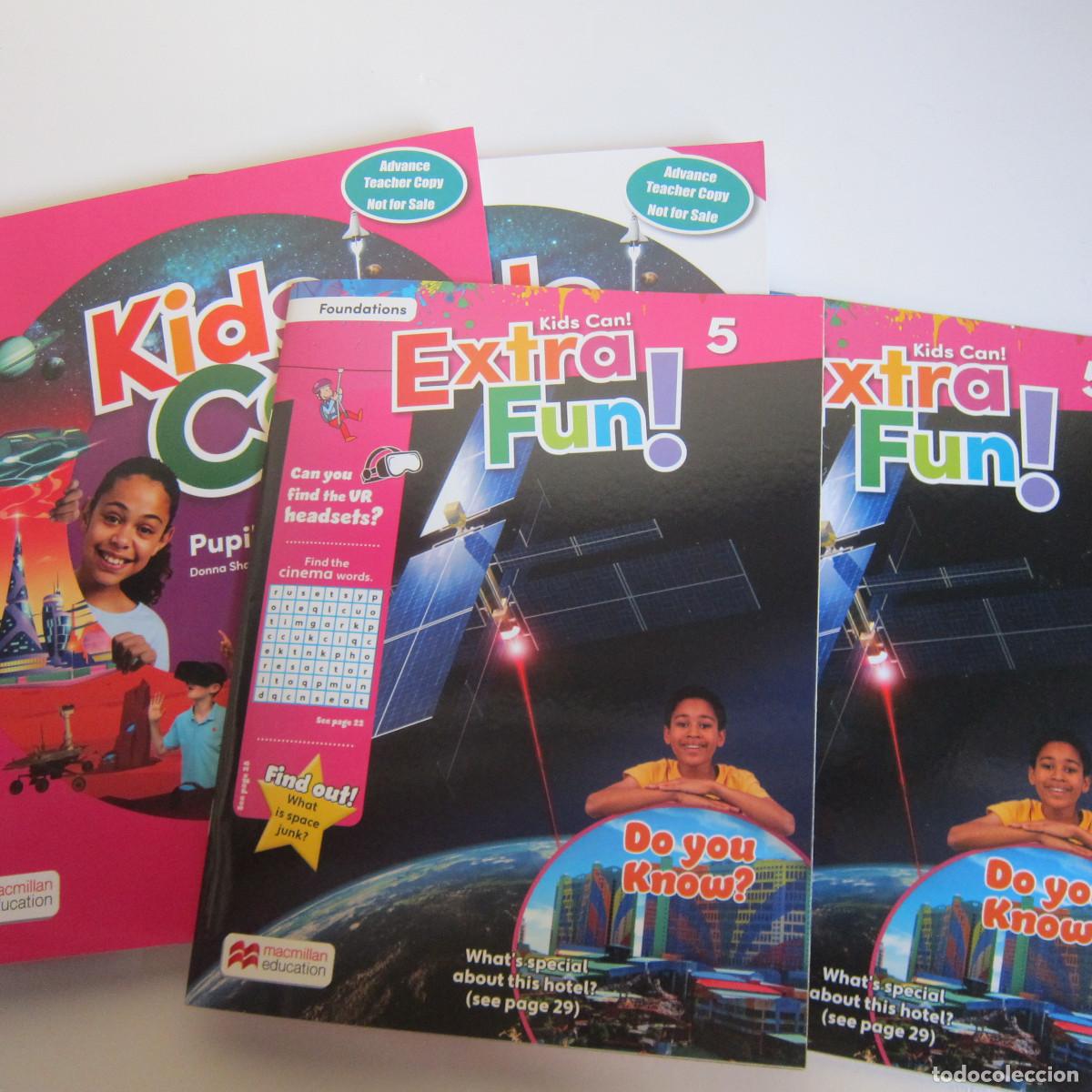 Libros de segunda mano: KIDS CAN! 5 (MCMILLAN) 3 UD. INFANTIL IDIOMAS - Foto 2