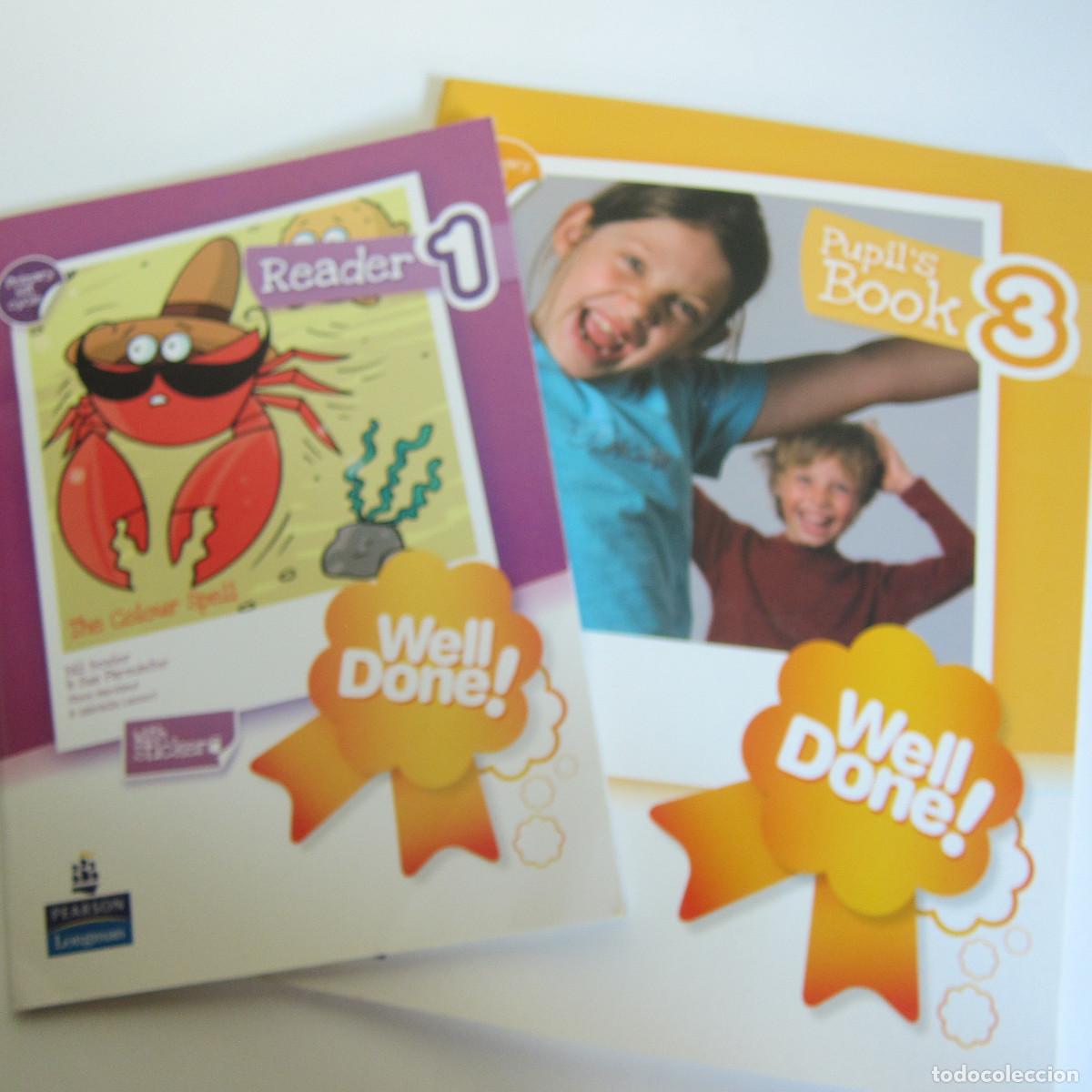 Libros de segunda mano: WELL DONE! READER 1. PUPILS BOOK 3 (LONGMAN) 2 UD. IDIOMAS INFANTIL - Foto 1