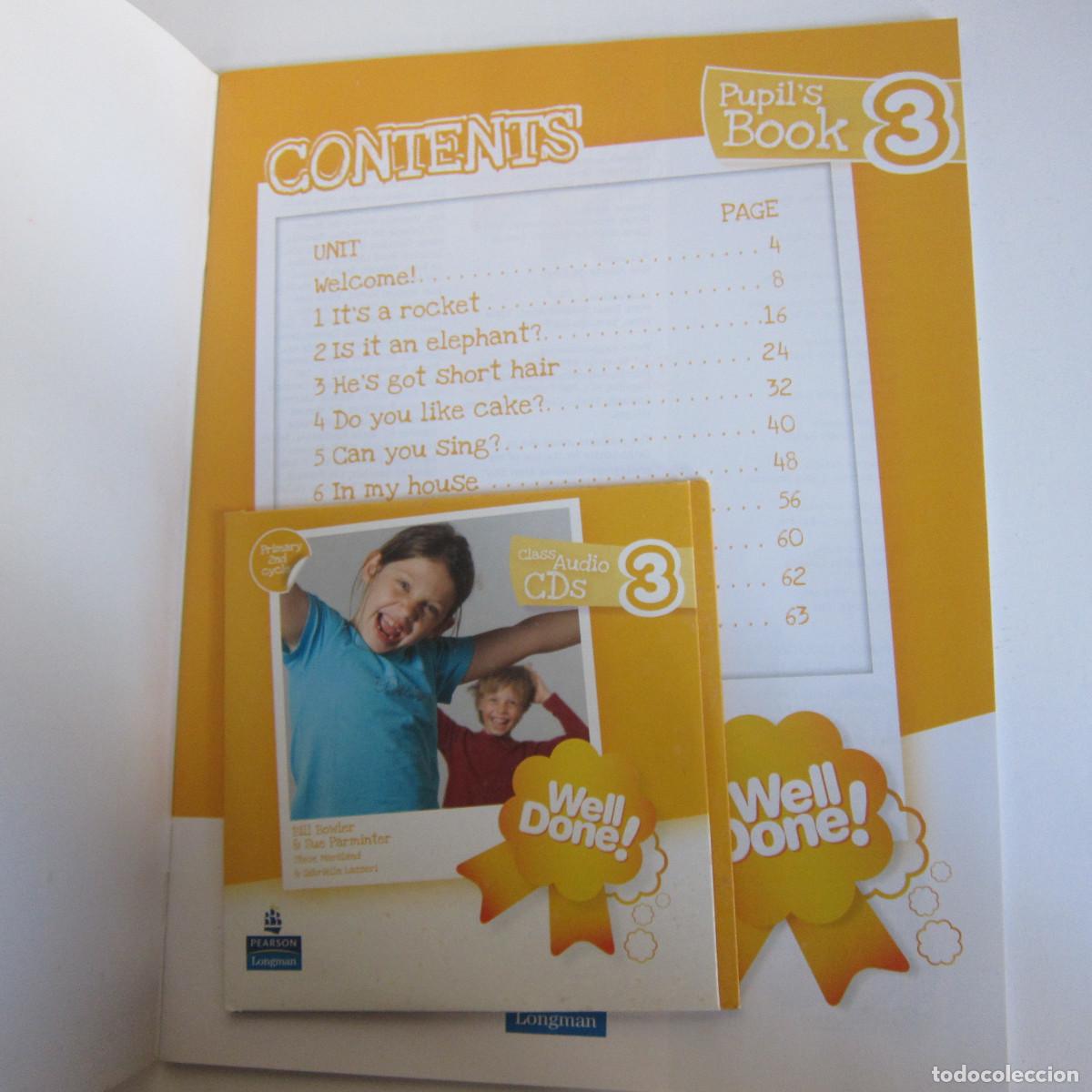 Libros de segunda mano: WELL DONE! READER 1. PUPILS BOOK 3 (LONGMAN) 2 UD. IDIOMAS INFANTIL - Foto 2