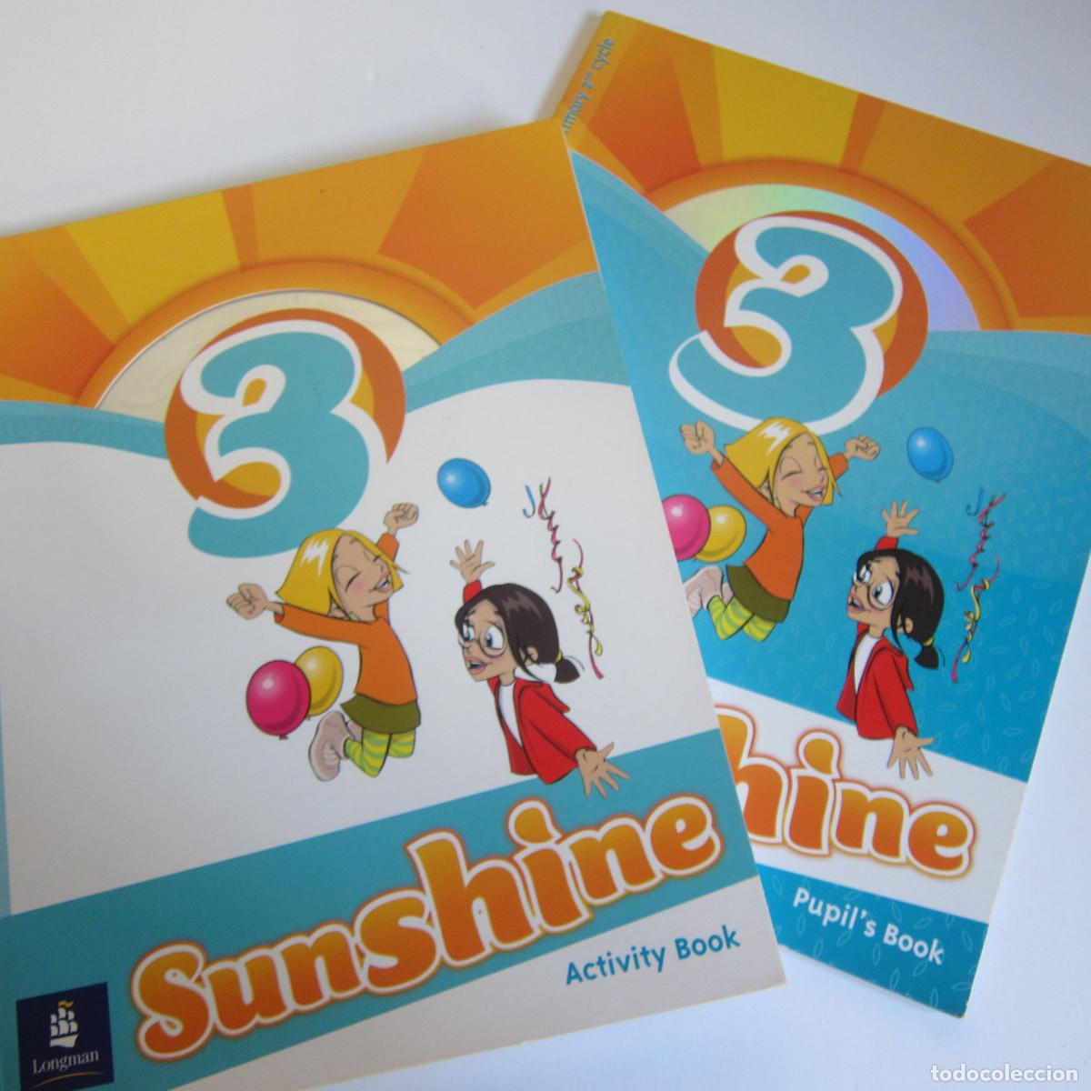 Libros de segunda mano: SUNSHINE 3 + CD (LONGMAN) 2 UD. IDIOMAS INFANTIL - Foto 1