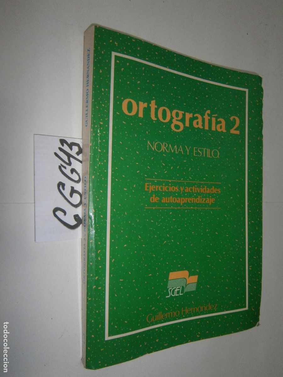 Libros de segunda mano: ANTIGUO LIBRO DE TEXTO - ORTOGRAFIA 2 (NORMA Y ESTILO) - Foto 1