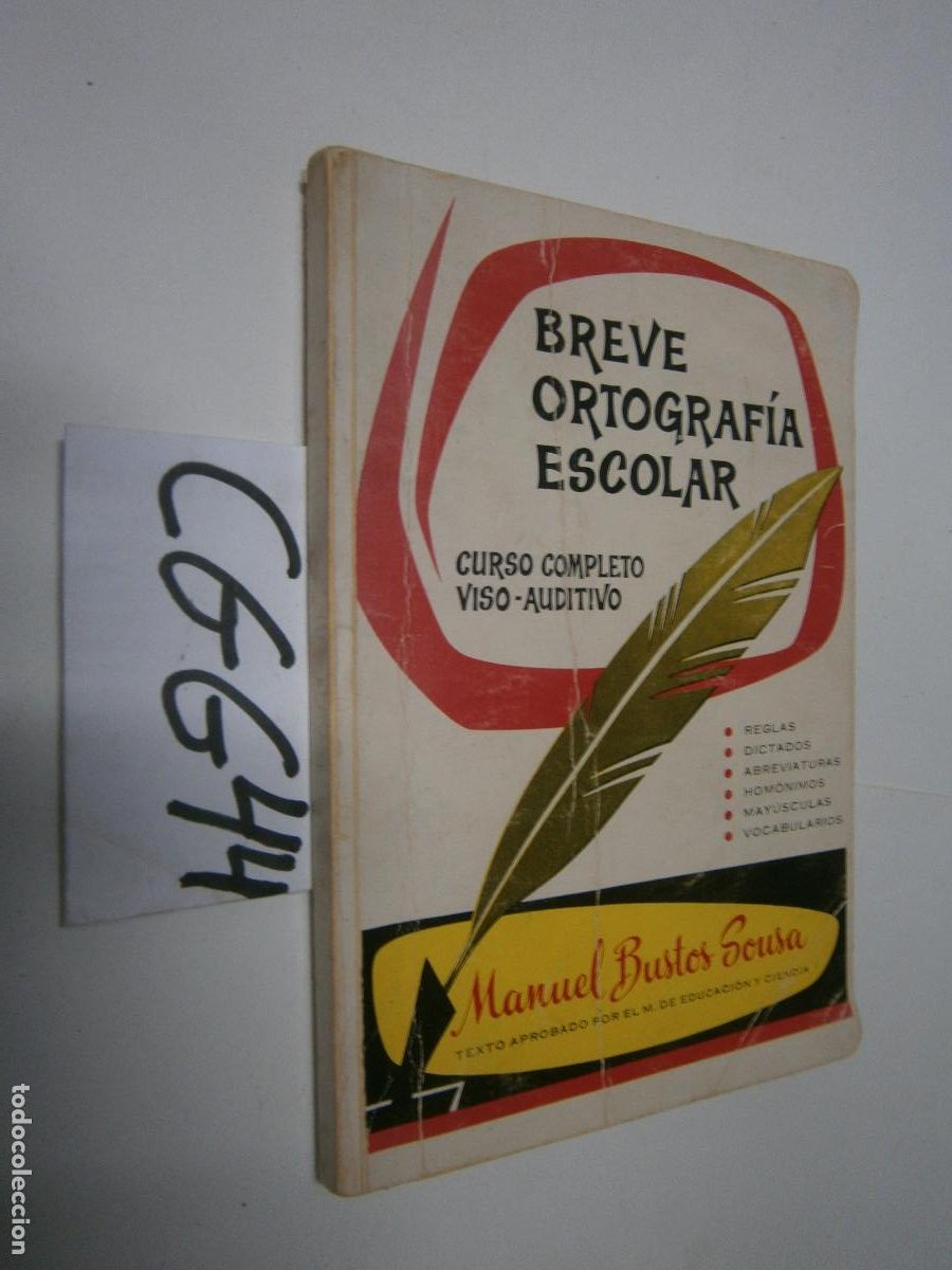 Libros de segunda mano: ANTIGUO LIBRO DE TEXTO - BREVE ORTOGRAFIA ESCOLAR - Foto 1