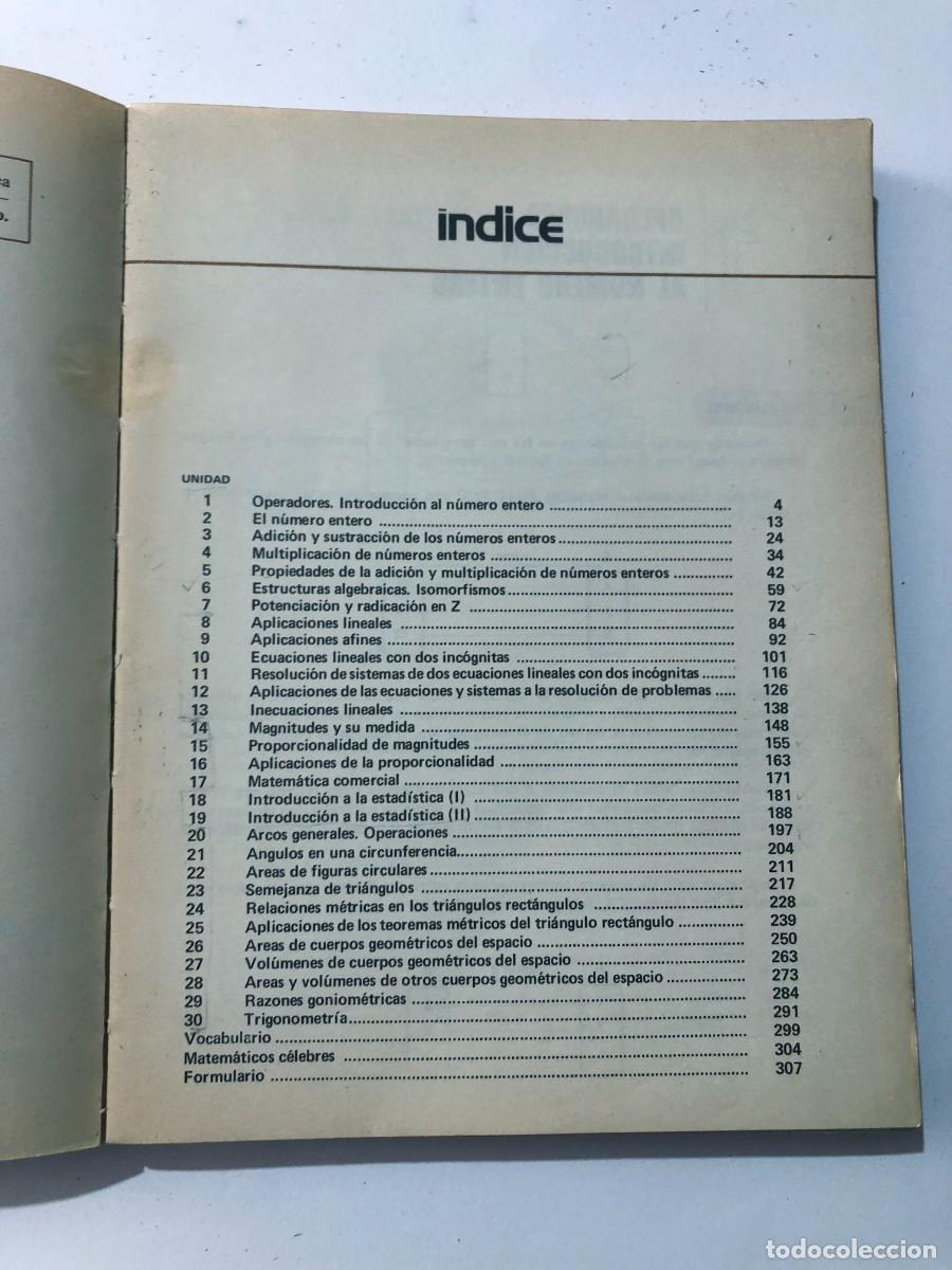 Libros de segunda mano: MATEM&Aacute;TICAS 7&ordm; E.G.B. / LIBRO TEXTO / ED. ANAYA 1983 - Foto 3