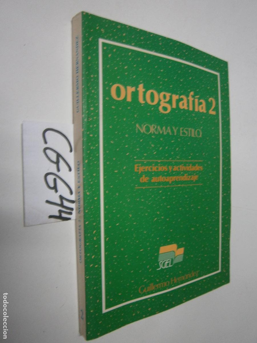 Libros de segunda mano: ANTIGUO LIBRO DE TEXTO - ORTOGRAFIA - NORMA Y ESTILO - Foto 1