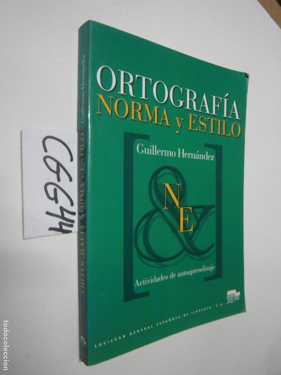 Libros de segunda mano: ANTIGUO LIBRO DE TEXTO - ORTOGRAFIA - NORMA Y ESTILO - Foto 1