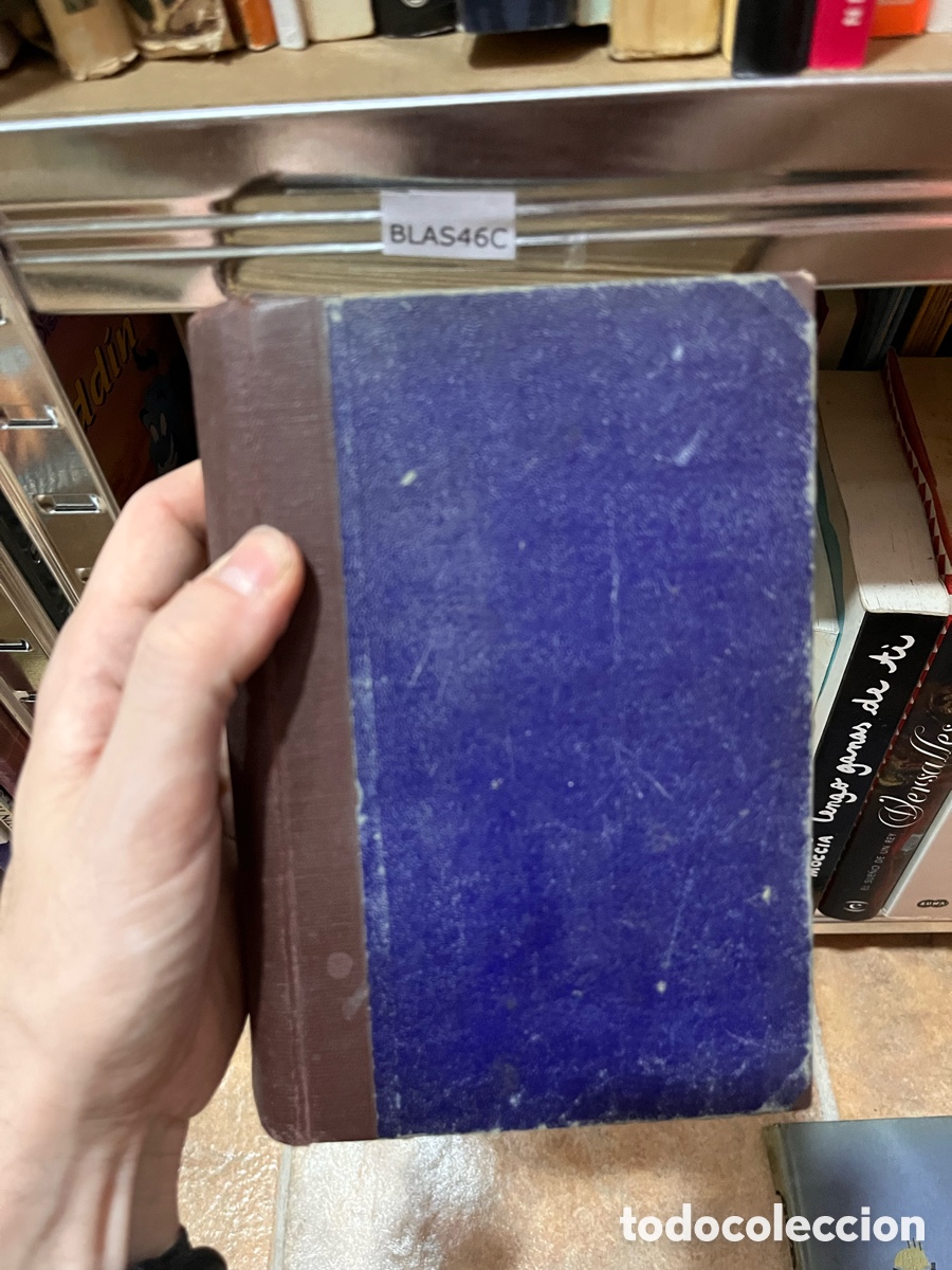 Libri di seconda mano: Blas46C antiguo libro de lengua castellana, con indica de contenidos