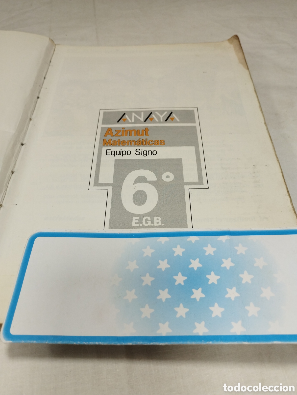 Libros de segunda mano: Matem&aacute;ticas 6&deg; EGB. Editorial Anaya, 1987 - Foto 2