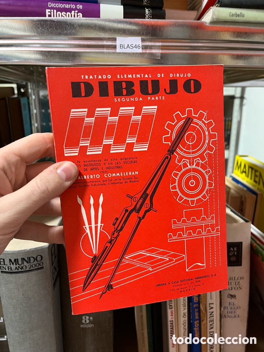 Libri di seconda mano: BLAS46 TRATADO ELEMENTAL DE DIBUJO DIBUJO SEGUNDA PARTE Alberto commeleran