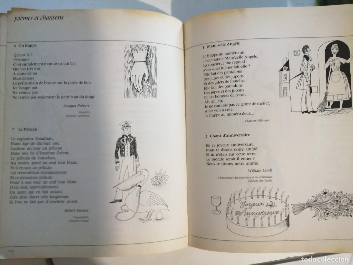 Libros de segunda mano: LA FRANCE EN DIRECT, 1 VERSION ROMANE, HACHETTE,1971. LIBRO DE TEXTO - Foto 3