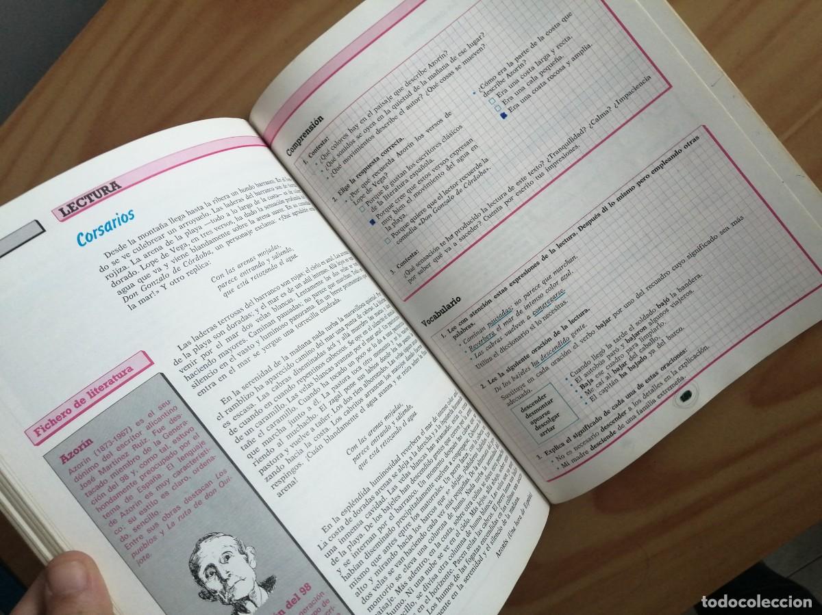 Libros de segunda mano: LIBRO DE TEXTO E. G. B. -LENGUAJE 8 - SANTILLANA - Foto 3