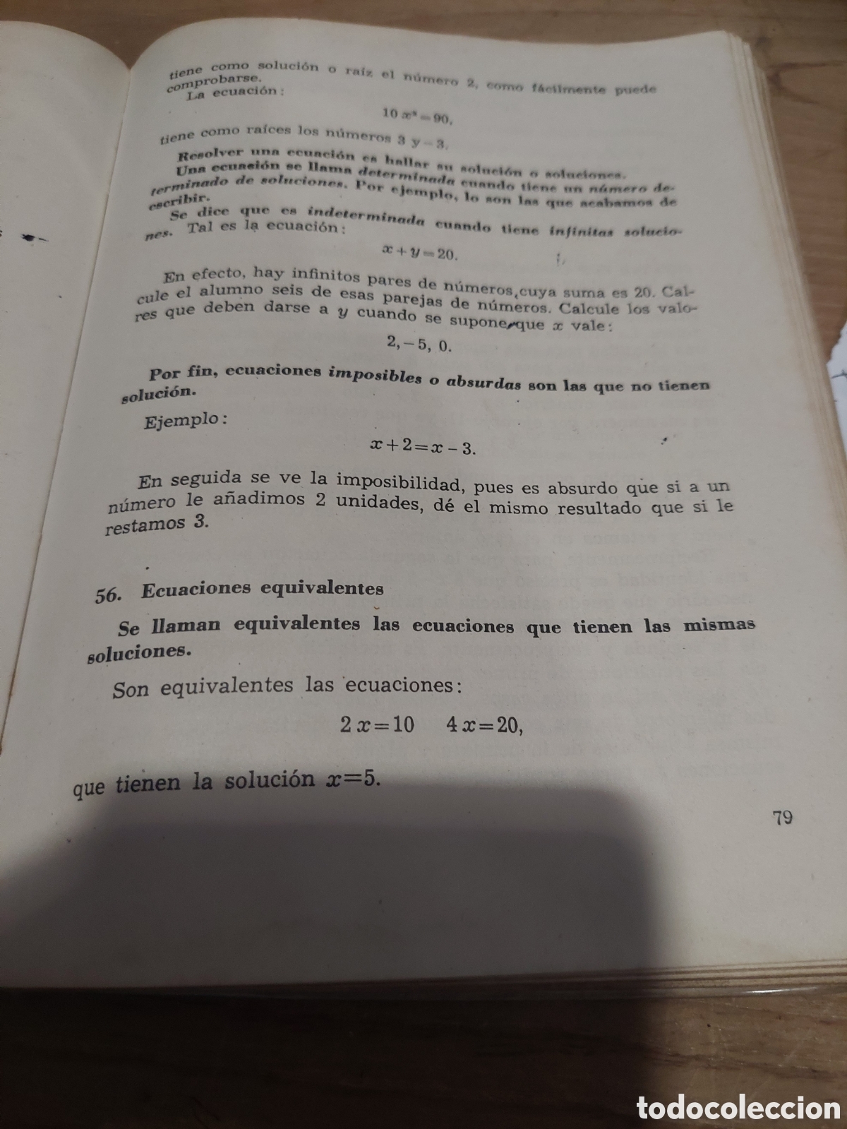 Libros de segunda mano: MATEM&Aacute;TICAS TERCER CURSO TEXYOS E.P 1964 - Foto 5