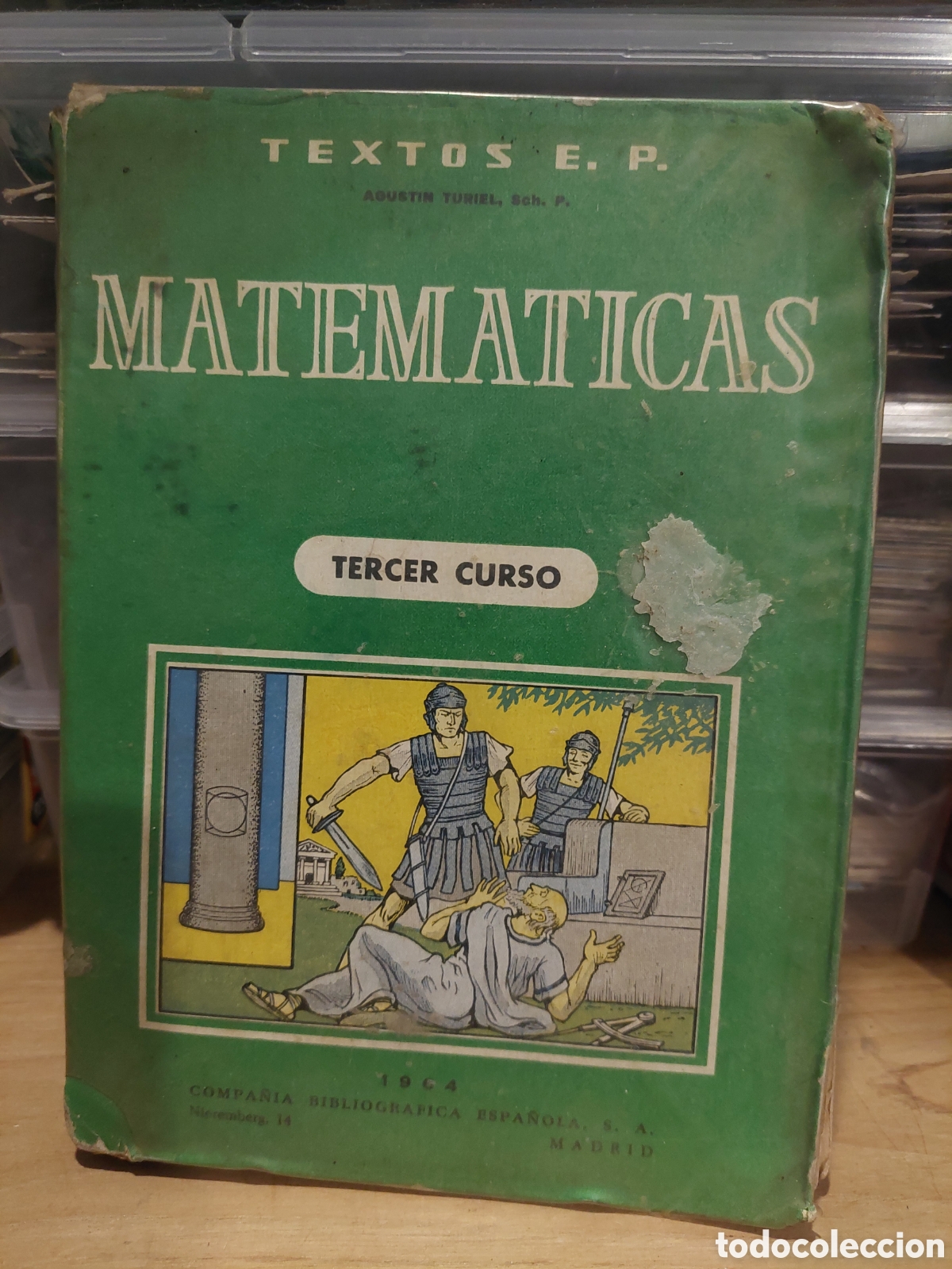 Libri di seconda mano: MATEM&Aacute;TICAS TERCER CURSO TEXYOS E.P 1964