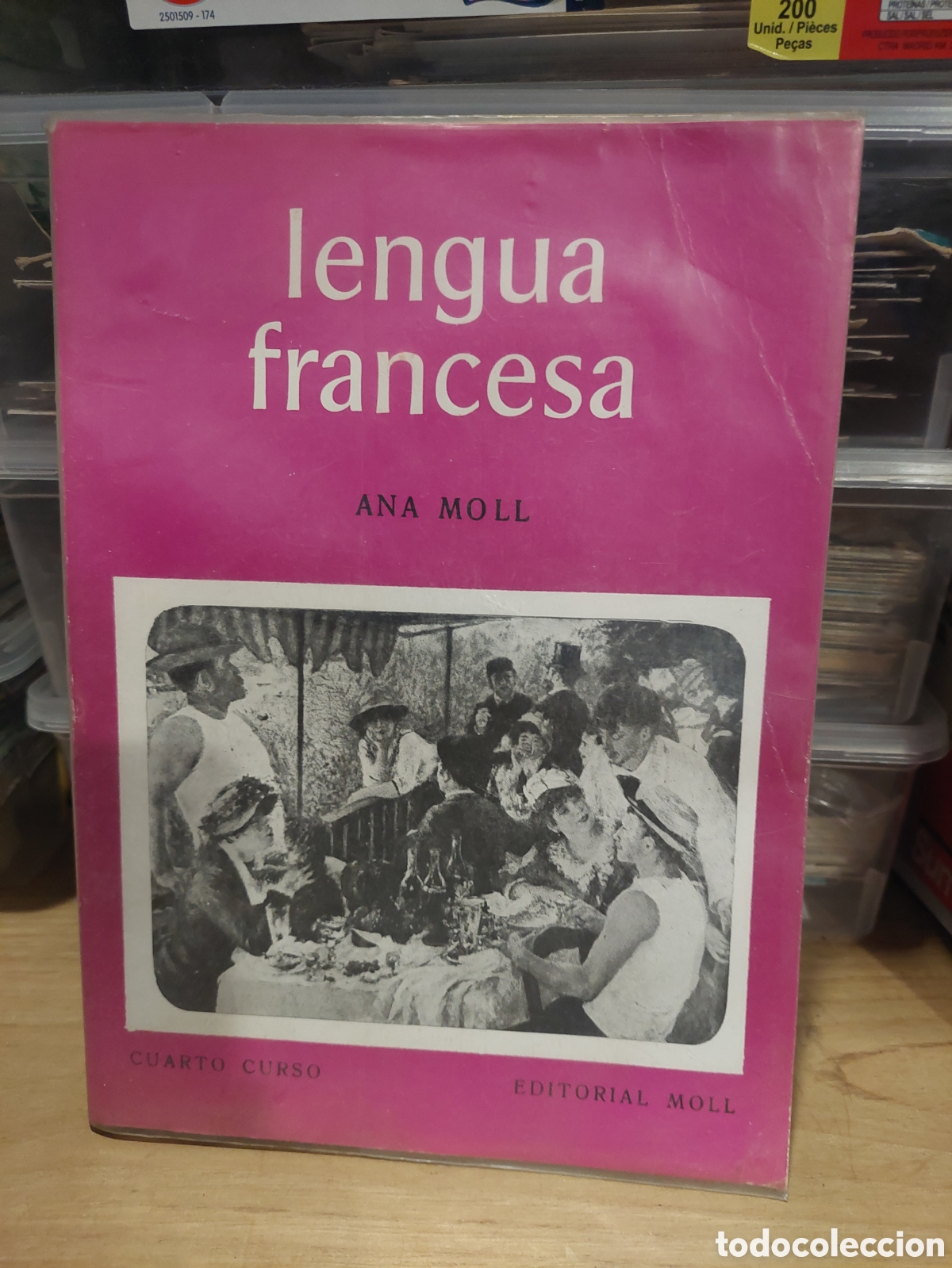 Libri di seconda mano: LENGUA FRANCESA ANA MOLL CUARTO CURSO EDITORIAL MOLL 1970 buen estado
