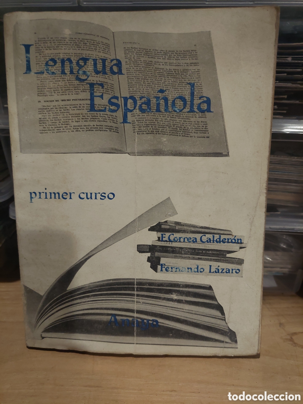 Libri di seconda mano: LENGUA ESPA&Ntilde;OLA PRIMER CURSO CORREA CALDER&Oacute;N Y FERNANDO L&Aacute;ZARO