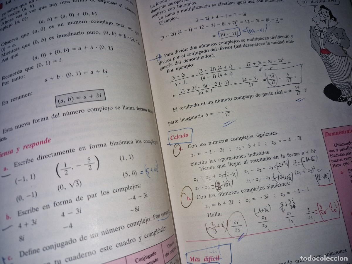 Libros de segunda mano: MATEMATICAS 1 CURSO BUP - Foto 2