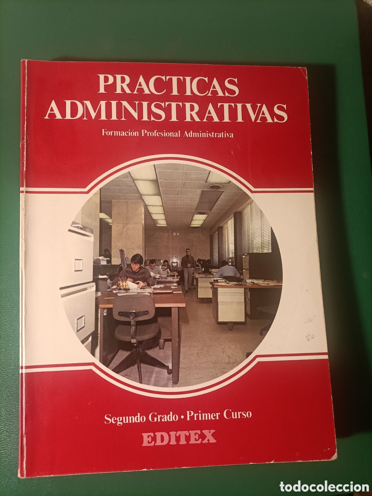 Libros de segunda mano: PRACTICAS ADMINISTRATIVAS, SEGUNDO GRADO - EDITEX. - Foto 1