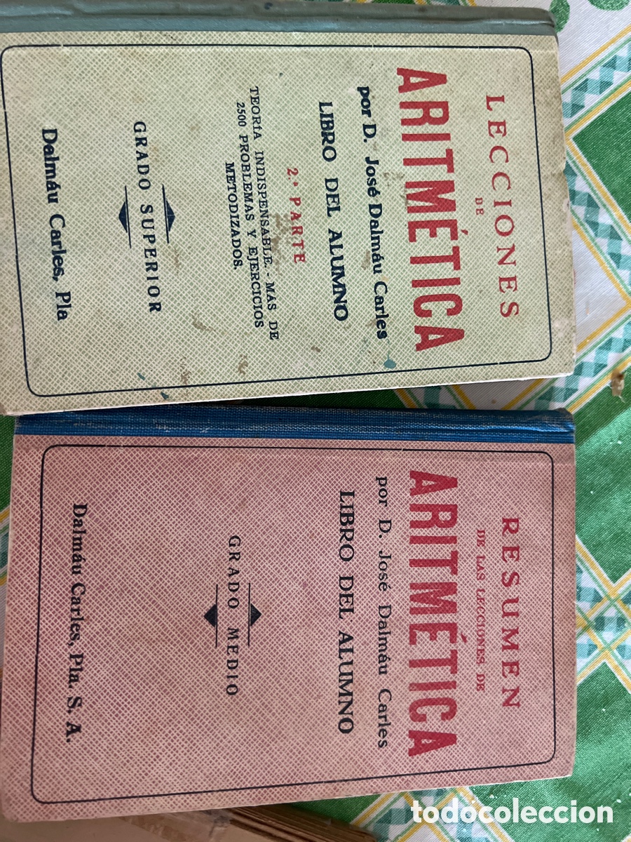 Libros de segunda mano: 6 libros escolares sXX - Foto 4