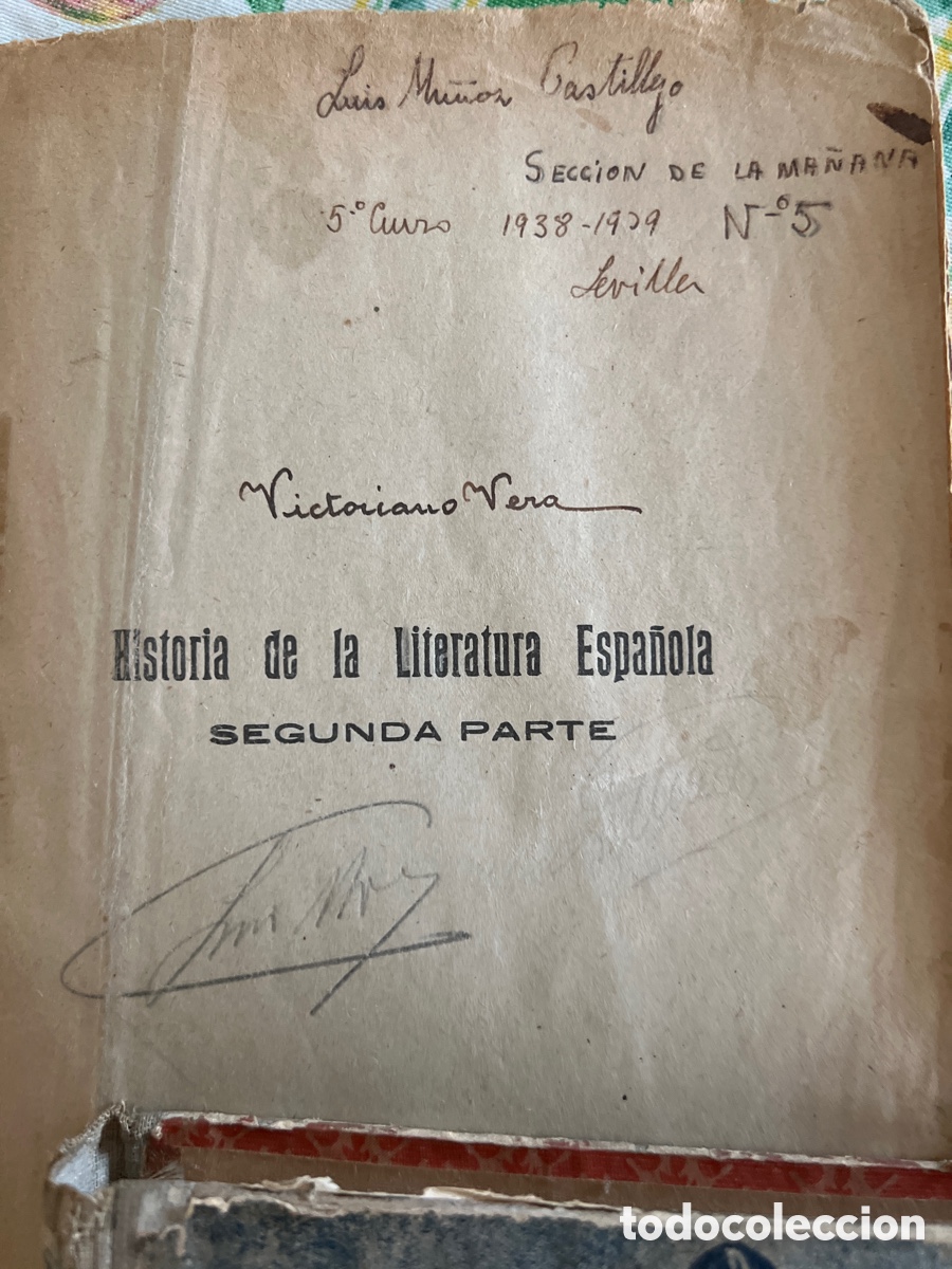 Libros de segunda mano: 6 libros escolares sXX - Foto 6