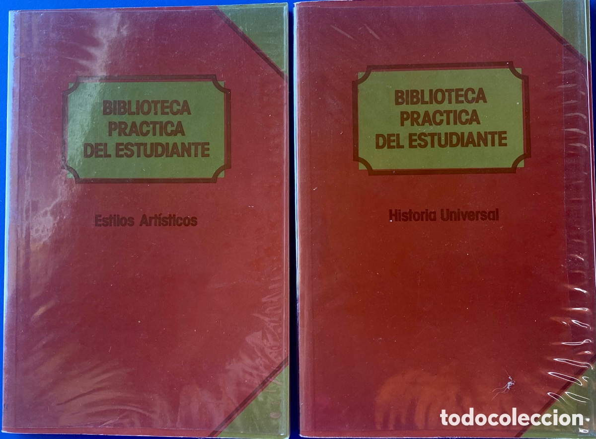 Libros de segunda mano: Biblioteca Pr&aacute;ctica del Estudiante (2 libros) - Foto 1