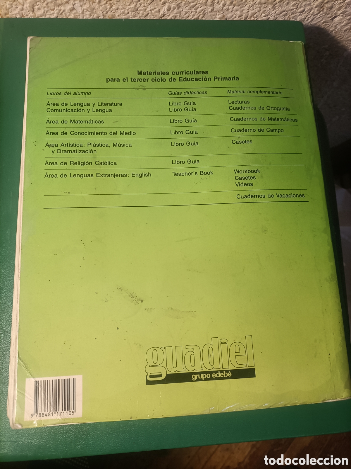 Libros de segunda mano: GUADIEL CONOCIMIENTO DEL MEDIO EP 5 3 CICLO - Foto 3