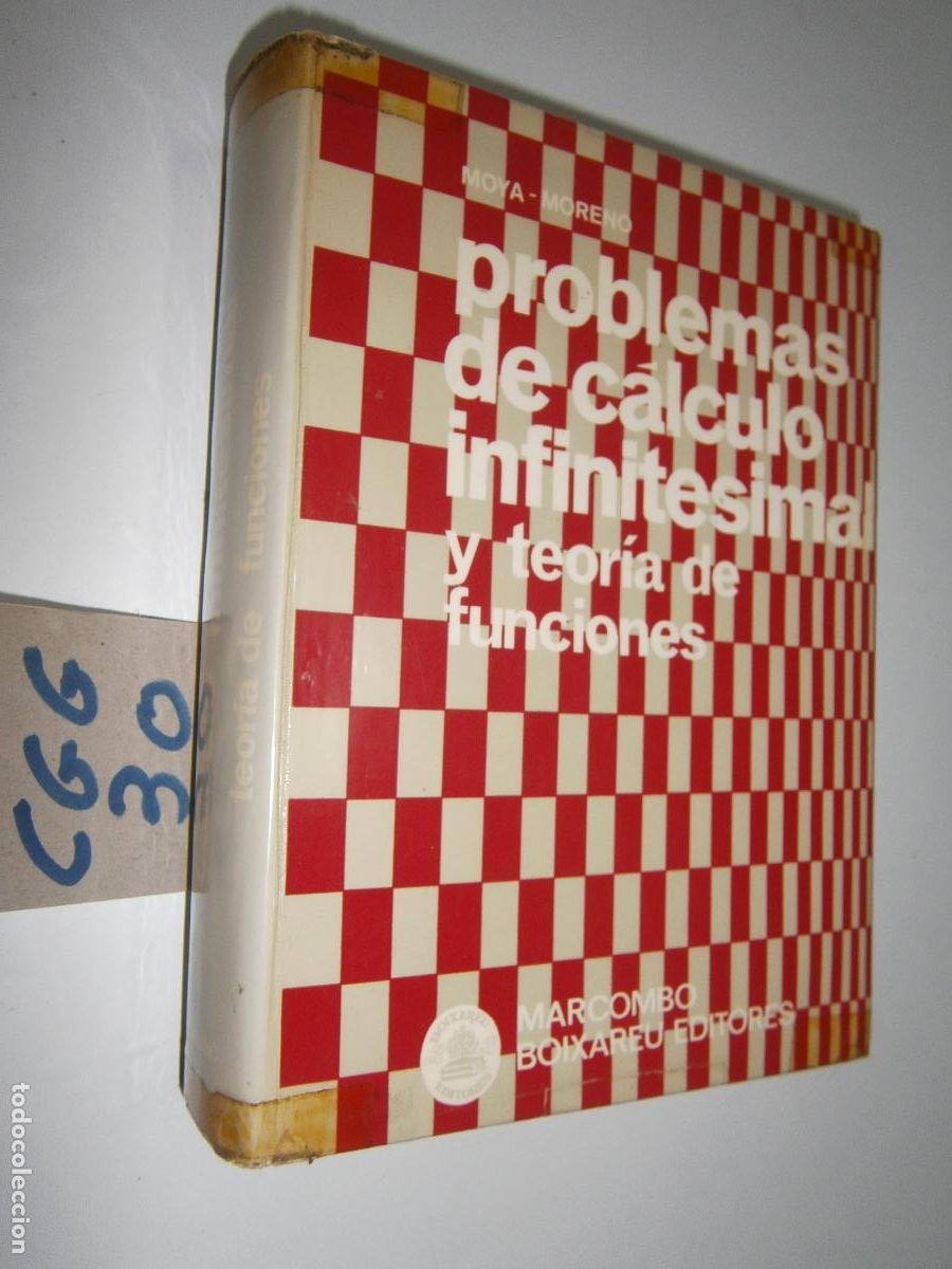 Libros de segunda mano: ANTIGUO LIBRO DE TEXTO - PROBLEMAS DE CALCULO INFINITESIMAL Y TEORIA DE FUNCIONES